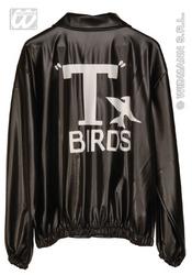 View Item Men's Grease T Birds Leather Look Jacket