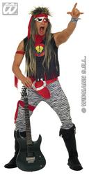 View Item Men's 1980s Rock Star Fancy Dress Costume