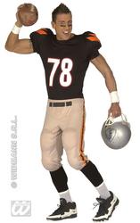 View Item Mens American Footballer Fancy Dress Costume