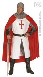 View Item Men's Deluxe Crusader Knight Fancy Dress Costume