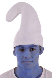 View Item Adult's White Gnome Hat