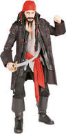 View Item Men's Captain Cutthroat Pirate Fancy Dress Costume & Wig