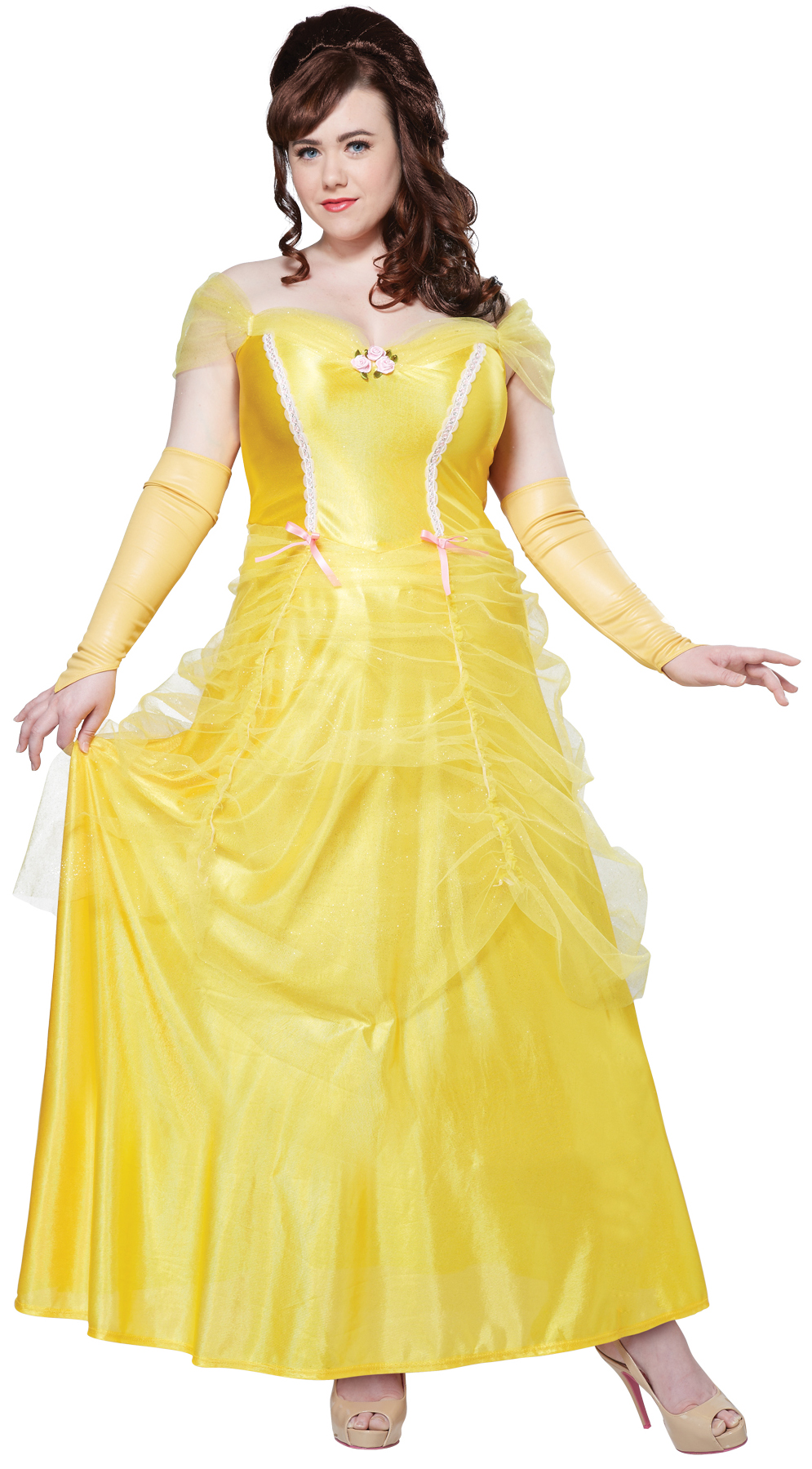 Belle Beauty Plus Size Ladies Fancy Dress Women Fairytale Princess