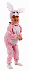 View Item Kid's Toddlers Pink Bunny Rabbit Fancy Dress Costume