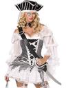 View Item Ladies' Deluxe Fever 5 Piece Pirate Costume