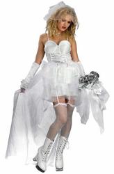 View Item Ladies' Pop Bride Fancy Dress Costume