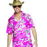 View Item Men's Pink Hawaiian Shirt