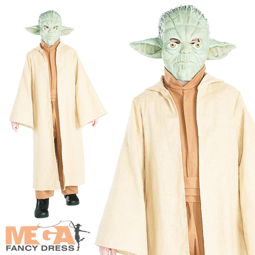 Deluxe Yoda Star Wars Boys Fancy Dress Up Costume 310 eBay