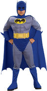 View Item Boy's Deluxe Batman Brave and the Bold Muscle Chest Fancy Dress Costume
