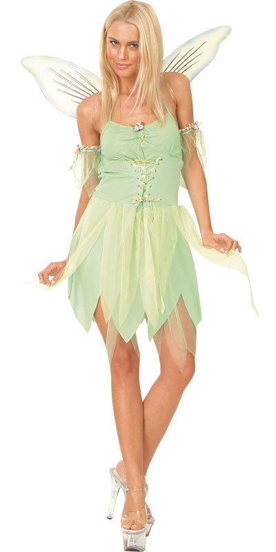 Ladies' Neverland Fairy Fancy Dress Costume