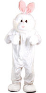 View Item Adults White Bunny Rabbit Mascot Fancy Dress Costume