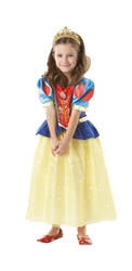 View Item Girl's Disney Snow White Sparkle Fancy Dress Costume