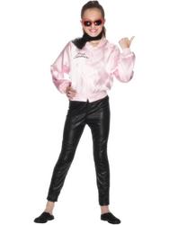 View Item Girl's Grease Pink Ladies Jacket