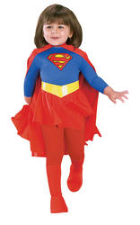 View Item Girl's Toddler Super Girl Fancy Dress Costume