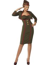 View Item Ladies' Army Girl Strapless Dress Costume