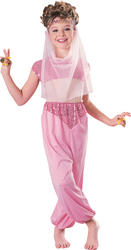 View Item Girl's Arabian Nights Harem Girl Fancy Dress Costume