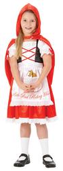 View Item Girl's Red Riding Hood Fancy Dress Costume