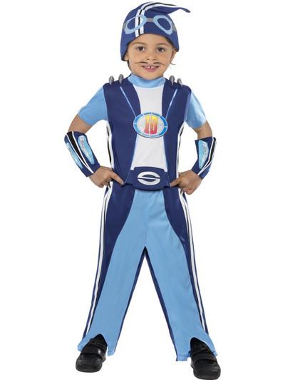Boy's Lazy Town Sportacus Fancy Dress Costume