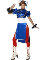 View Item Ladies' Street Fighter Chun Li Fancy Dress Costume