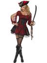 View Item Ladies' Fever Pirate Fancy Dress Costume