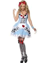 View Item Ladies' Fever Miss Wonderland Fancy Dress Costume