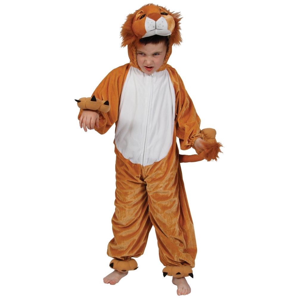 Lion Boogie Woogie Kids Jungle Animal Fancy Dress Book Child Costume
