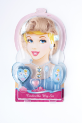 View Item Girl's Disney Princess Cinderella Wig Set