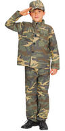 View Item Boys' Action Commando Fancy Dress Costume