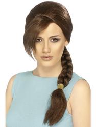 View Item Ladies' Lara Croft Tomb Raider Fancy Dress Wig