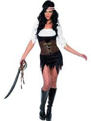 View Item Sexy Pirate Fever Adult Ladies Fancy Dress Costume 8-16