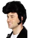 View Item Men's 1950s Rocker Black Pompadour Wig