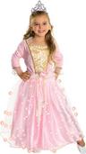 View Item Girls' Rose Princess Fancy Dress Costume