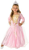 View Item Girls' Rose Princess Fancy Dress Costume