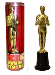 View Item Gold Coloured Award Statue