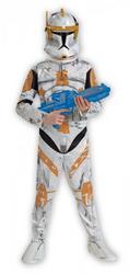 View Item Boy's Star Wars Clone Trooper Commander Cody Fancy Dress Costume