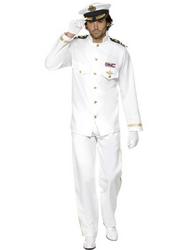 View Item Mens' Deluxe Captain Fancy Dress Costume