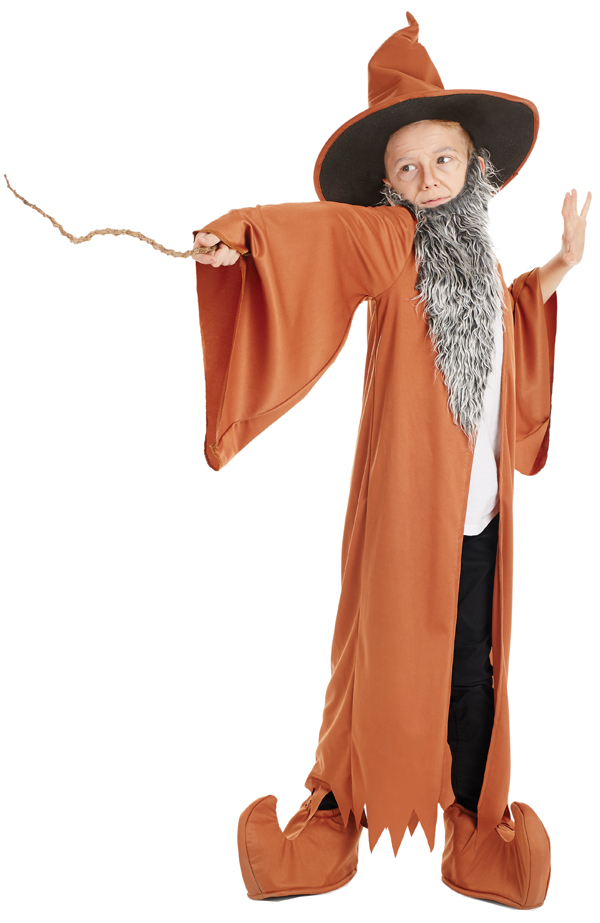 Sorcerers Apprentice Boys Fancy Dress Halloween Wizard Kids Childrens