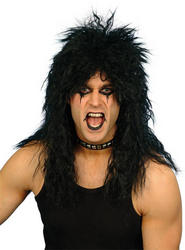 View Item Men's Black Rock Star Wig
