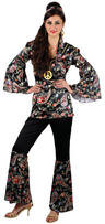 View Item Ladies Peace Loving Hippie 1960s Fancy Dress Costume