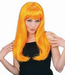 View Item Ladies' Orange Glamour Wig