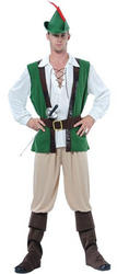 View Item Men's Robin Hood Fancy Dress Costume