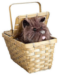 View Item The Wizard of Oz Deluxe Toto in Basket Accessory