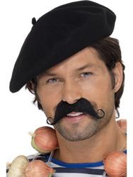 View Item Adults' Black Beret Hat