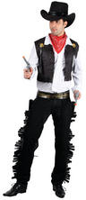 View Item Mens' Wild West Cowboy Fancy Dress Costume