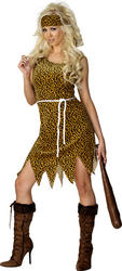 View Item Ladies' Cavewoman Fancy Dress Costume