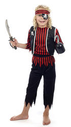 View Item Kids' Pirate Mate Fancy Dress Costume