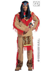 View Item Mens' Sitting Bull Indian Man Fancy Dress Costume