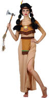 View Item Ladies' Indian Squaw Fancy Dress Costume