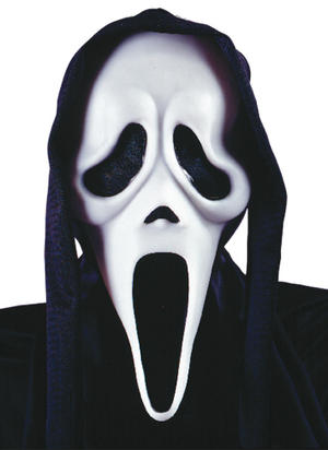 Scream Mask With Shroud
