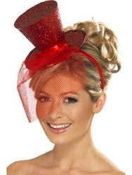 View Item Fever Red Mini Top Hat